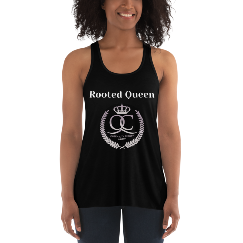 QCBG Women&#39;s Flowy Racerback Tank