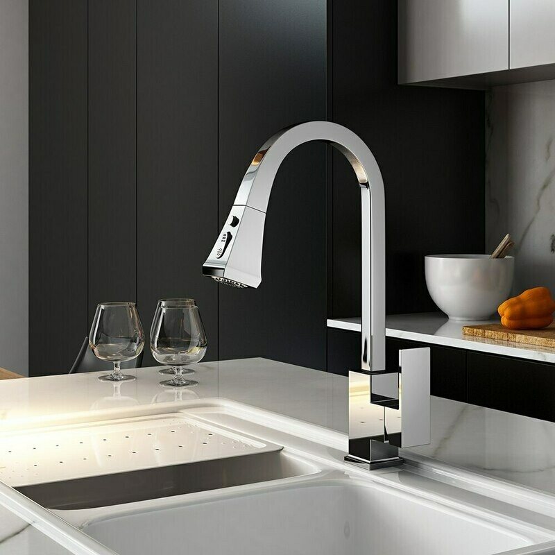Grifo Manguera 360° De Cocina