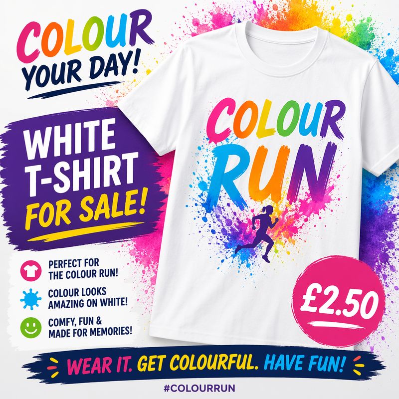 White T-Shirt (Age 7-8)