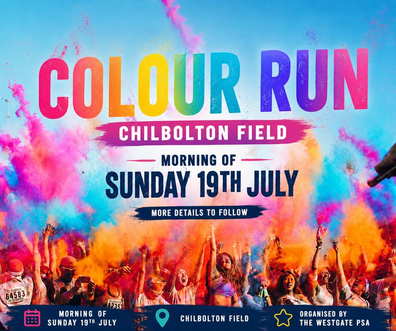 11:00 - 12:00pm Colour Run (Family Event)