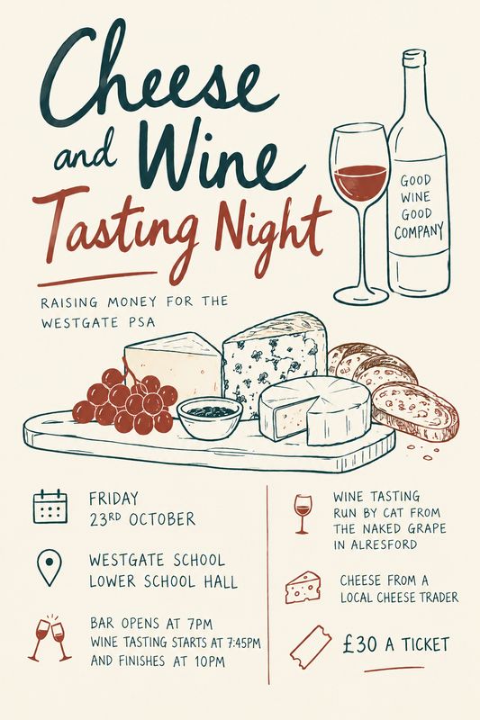 Cheese &amp; Wine Tasting Night