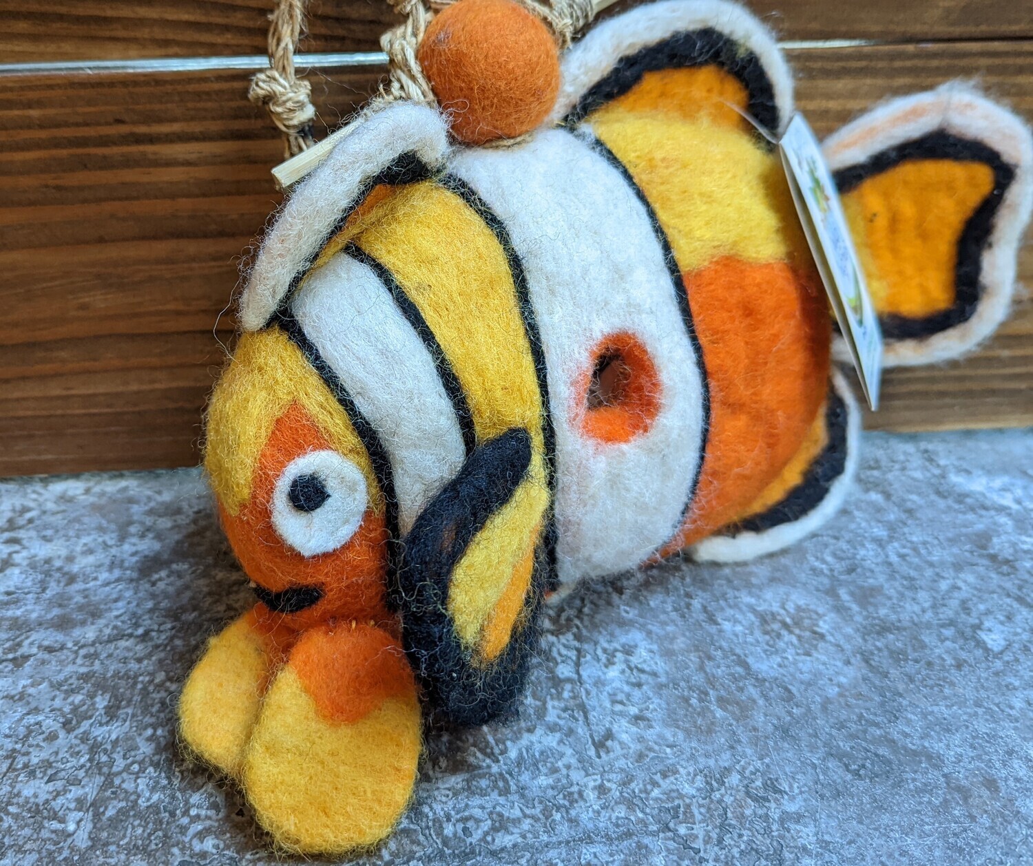 Felt Birdhouse Clownfish