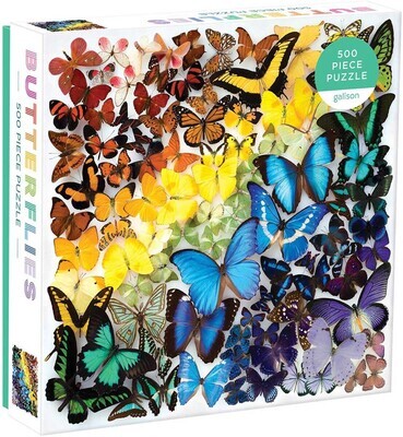 Rainbow Butterflies Puzzle 500 pc