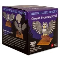 Mini building blocks Great Horned Owl