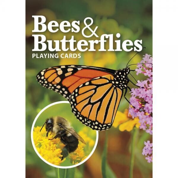Bee and Butterfly Playing Cards