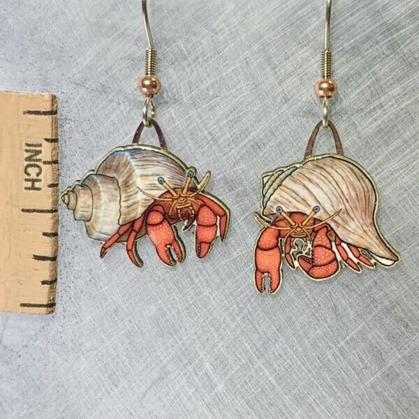 Jabebo Hermit Crab Earrings