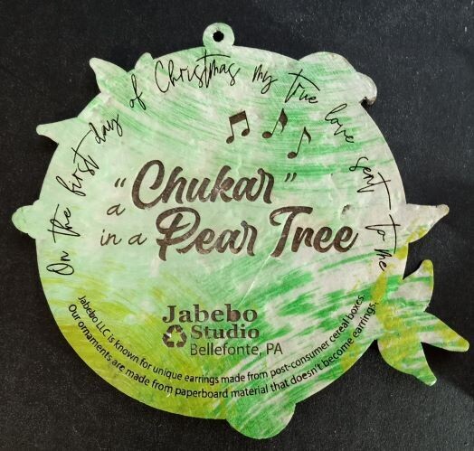 Jabebo Pear Tree Ornament
