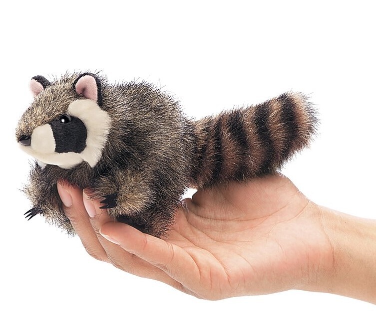 Raccoon Finger Puppet