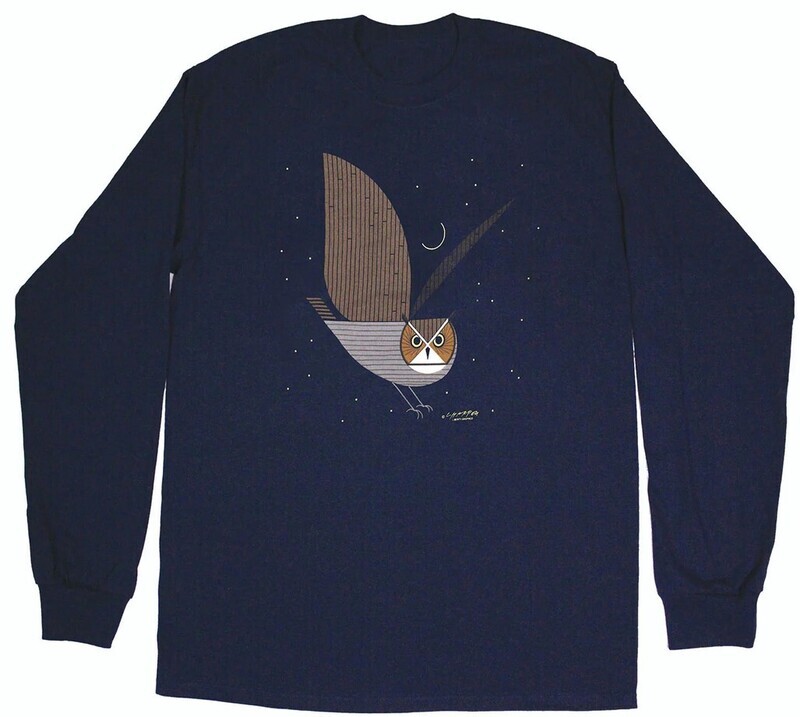 Great Horned Owl  Adult LS Tee