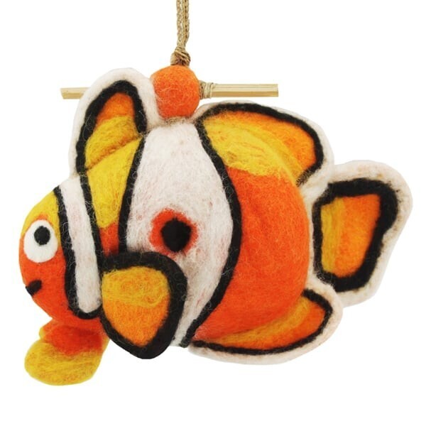 Felt Birdhouse Clownfish