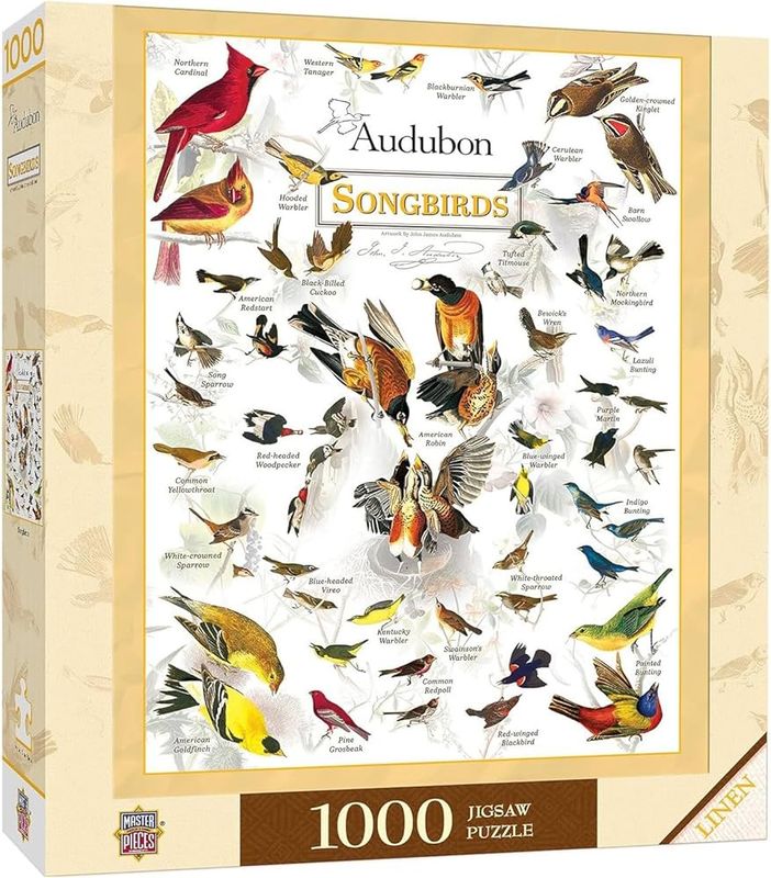Audubon Songbirds Puzzle 1000