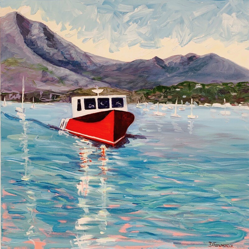 Sausalito Red Boat