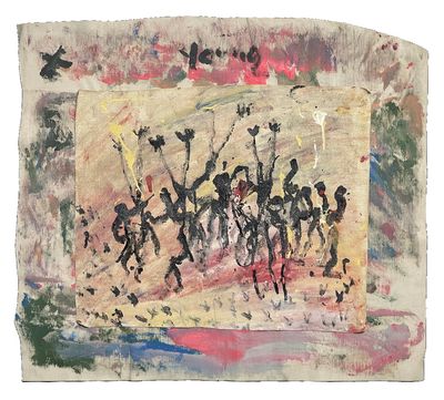 Purvis Young, "Rise up"