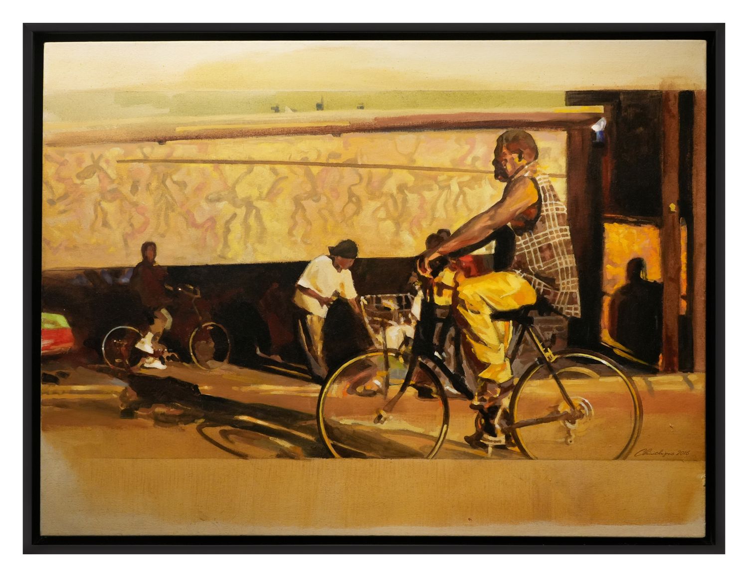Joe Chirichigno, &quot;Bike Ride through Overtown&quot; (tribute to artist Purvis Young)