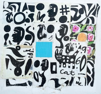 Mark Cherry, "Blue Square"