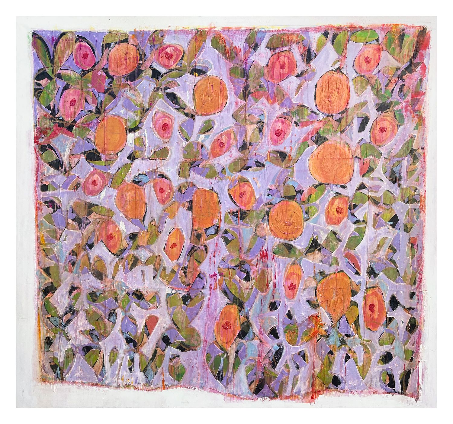 Mark Cherry, &quot;Lavender Floral&quot;