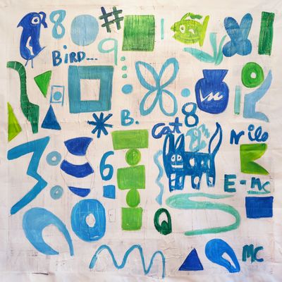 Mark Cherry, "Green Blue #8"