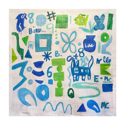 Mark Cherry, &quot;Green Blue #8&quot;