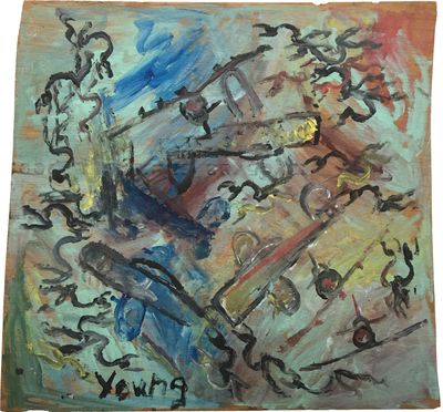 Purvis Young, "Warplanes"