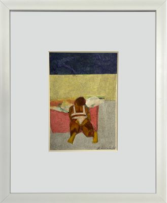Armando Londoño, "Woman at the Beach"