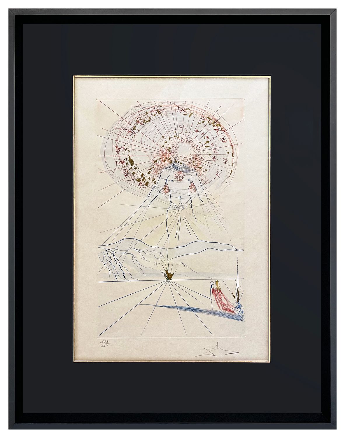 Salvador Dalí, "The Bridegroom Leaps upon the Mountains"