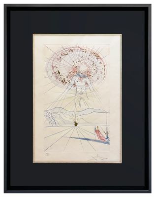 Salvador Dalí, "The Bridegroom Leaps upon the Mountains"