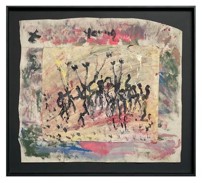 Purvis Young, "Rise up"