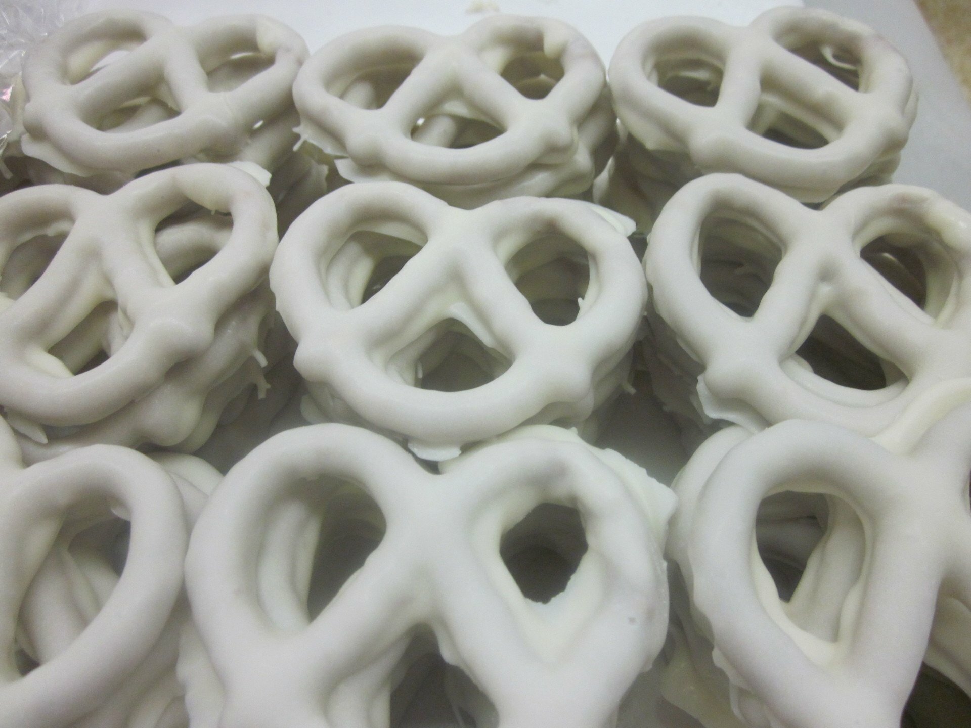 White Chocolate Covered Pretzels