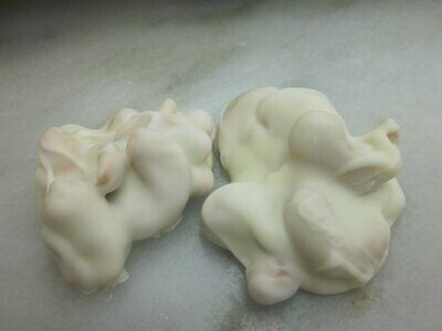 White Chocolate Cashew Clusters