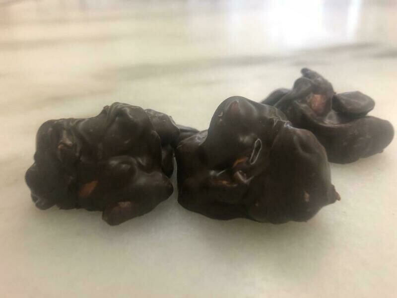 Dark Chocolate Peanut Clusters