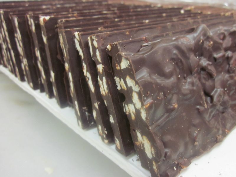 Dark Chocolate Pecan Bark