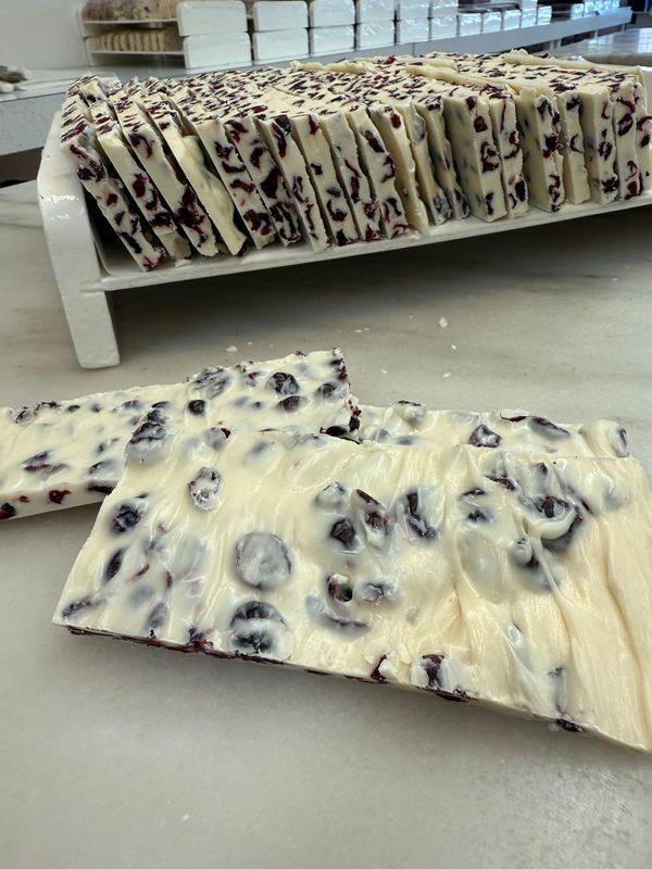 White Chocolate Cranberry Bark