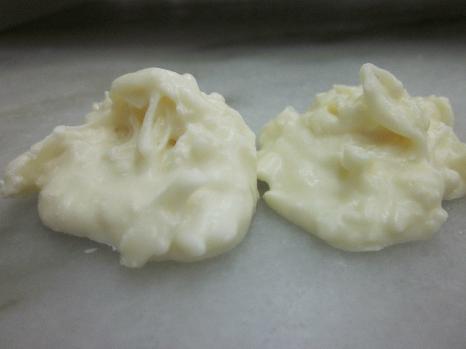 White Chocolate Coconut Clusters