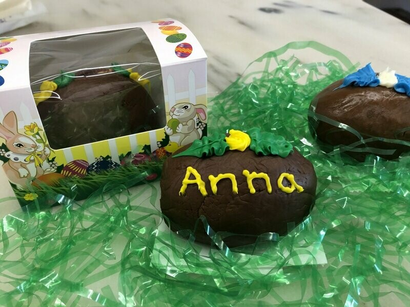Solid Fudge Easter Eggs