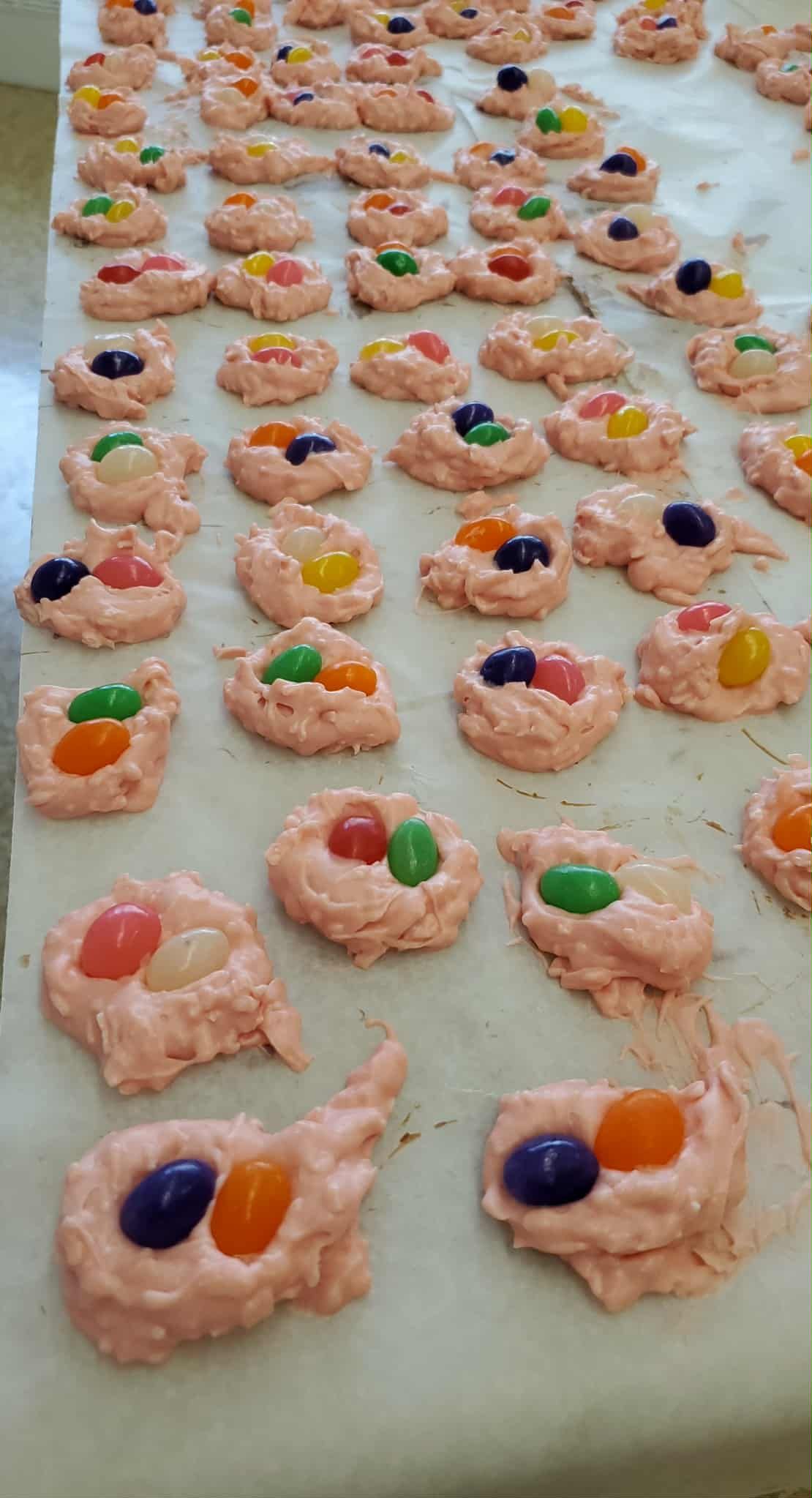 Jelly Bean Coconut Nests