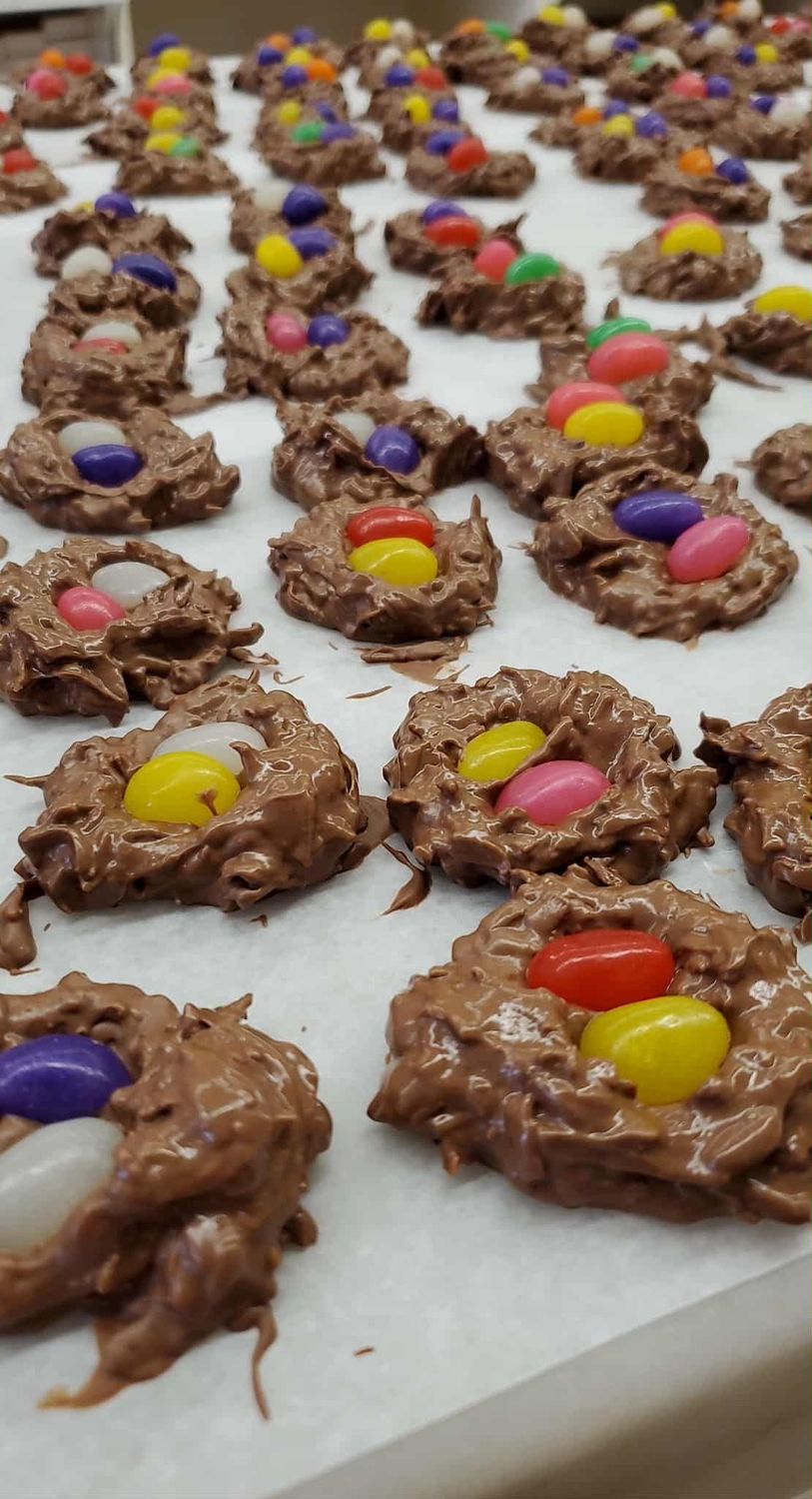 Jelly Bean Coconut Nests