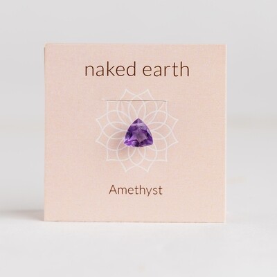 Amethyst Trillion Facet