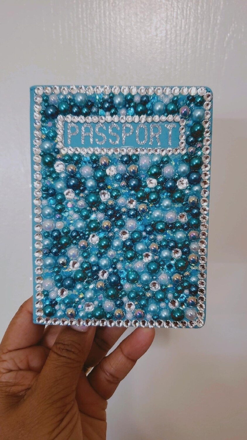 PASSPORT COVER - TURQUOISE