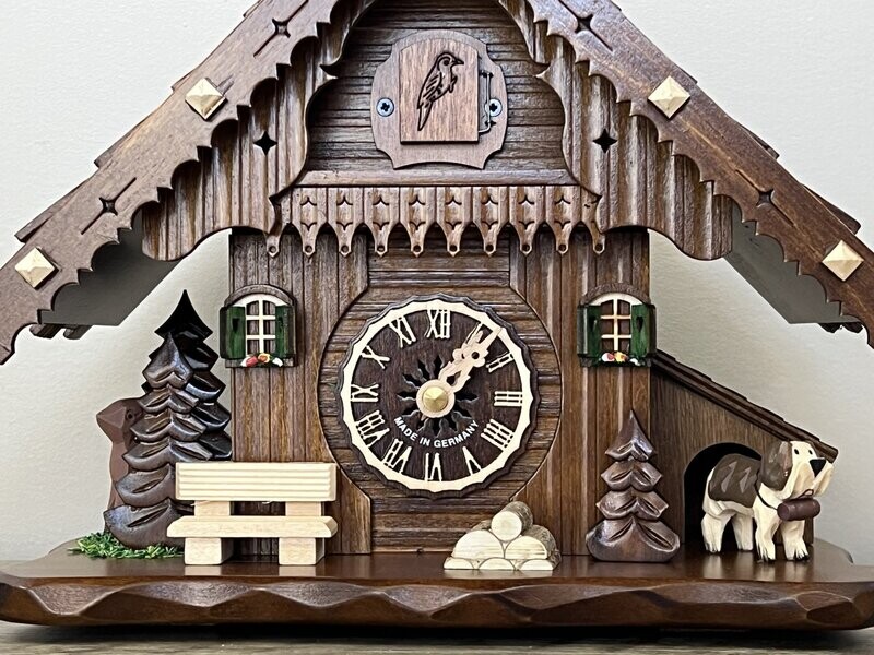 9" Chalet desktop cuckoo