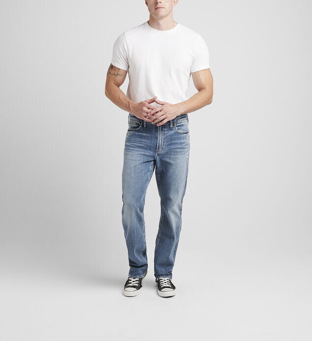 Mens Silver Jeans