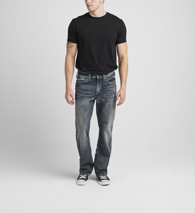 MENS SILVER JEAN