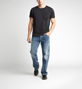 MENS SILVER JEANS