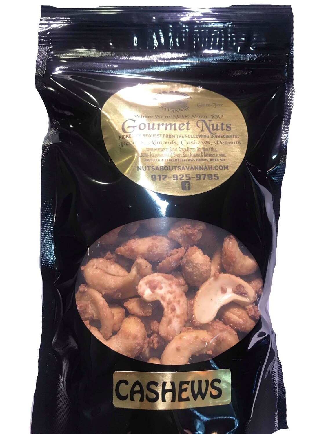 Cinnamon Glazed Cashews