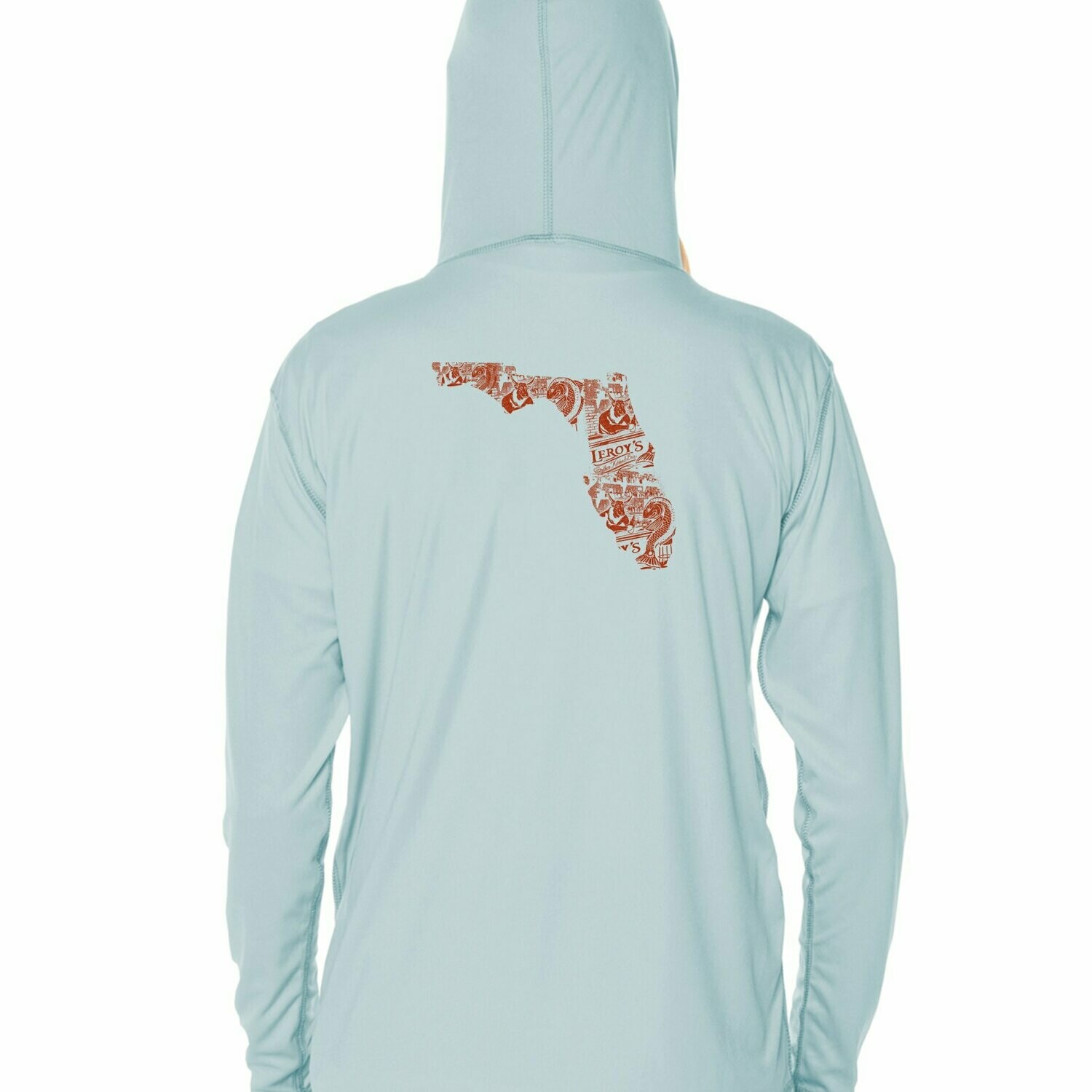 Long Sleeve Hooded Lightweight Shirt 