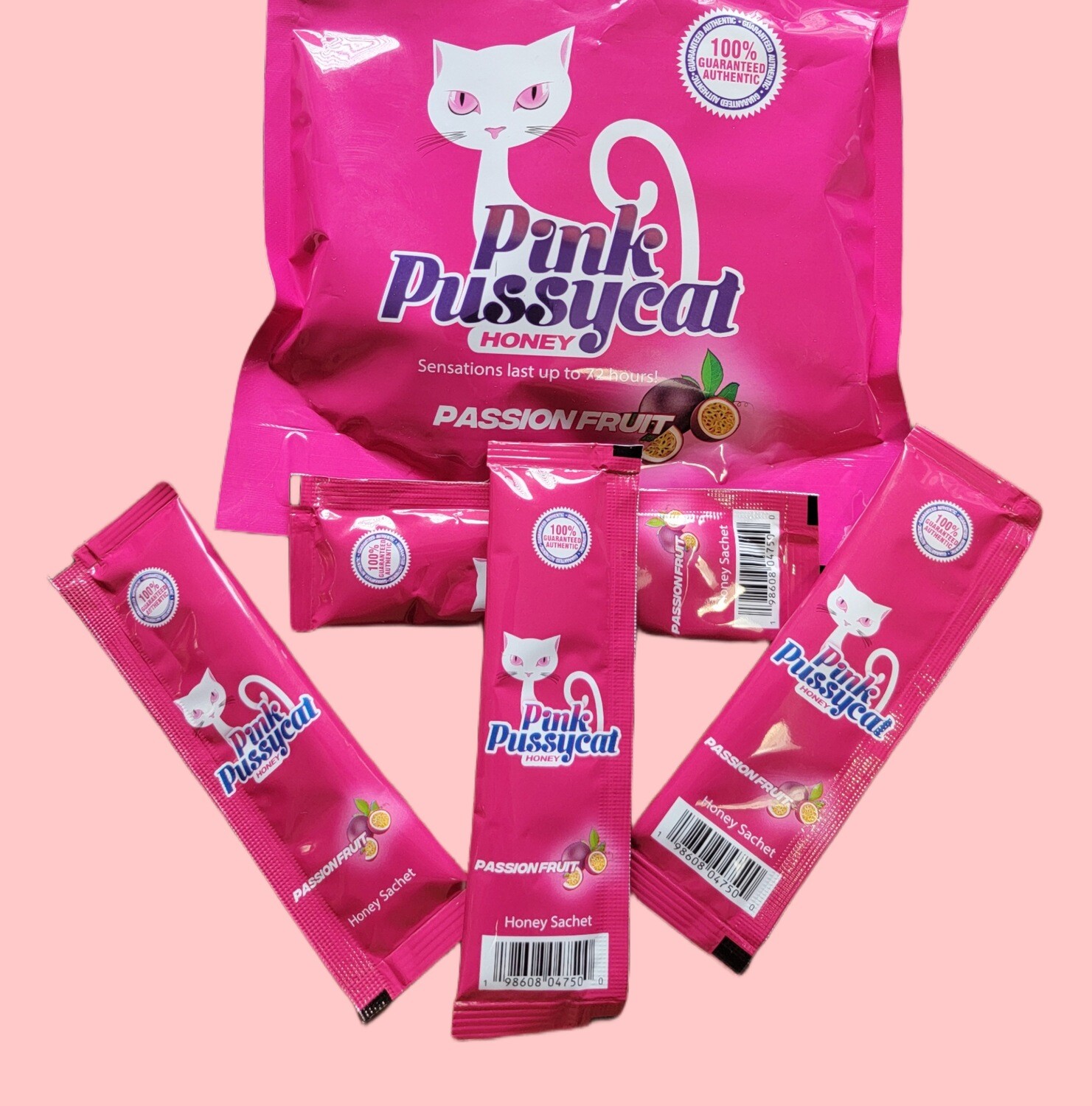 Pink Pussycat Honey Sachet (Passion Fruit)