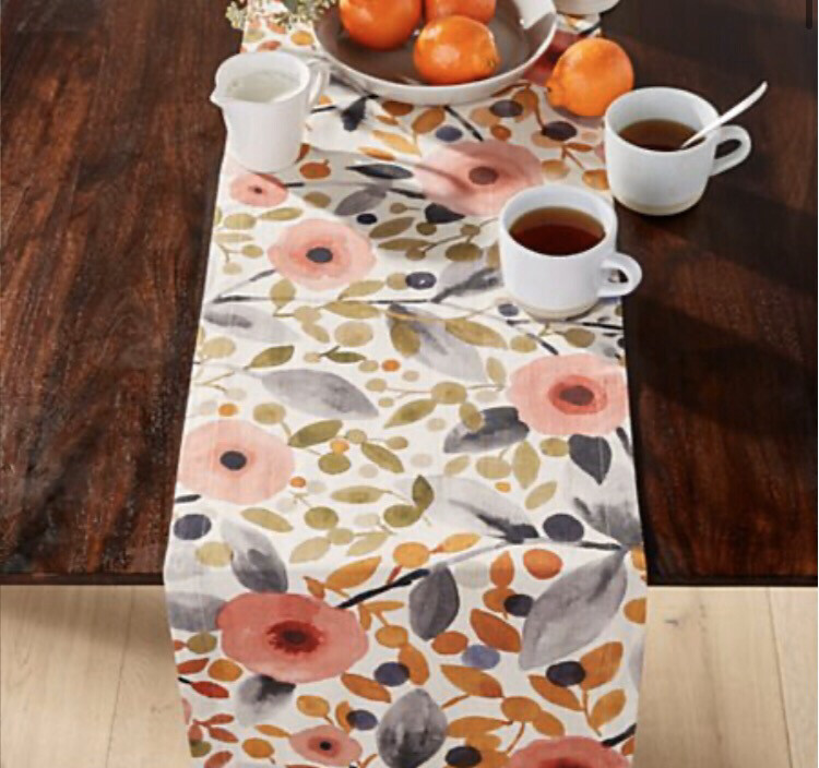 Nicoya Multi Floral Table Runner
