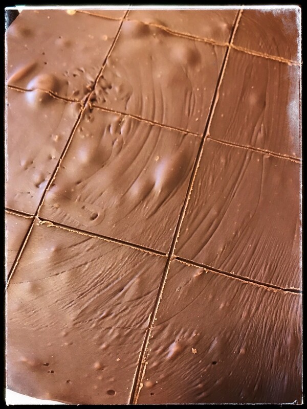 MILK CHOCOLATE &amp; PEANUT BUTTER FUDGE SAMPLER
