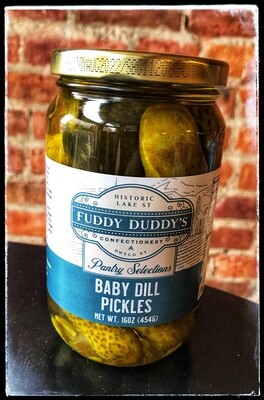 Fuddy Duddy&#39;s Baby Dill Pickles