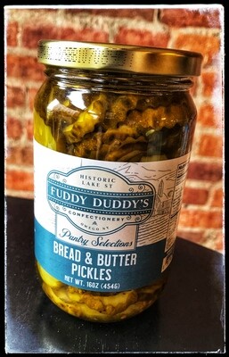 Fuddy Duddy&#39;s Bread &amp; Butter Pickles