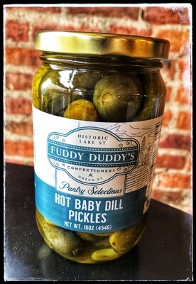 Fuddy Duddy&#39;s Hot Baby Dill Pickles